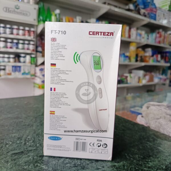 Certeza FT-710 Digital Forehead Infrared Thermometer