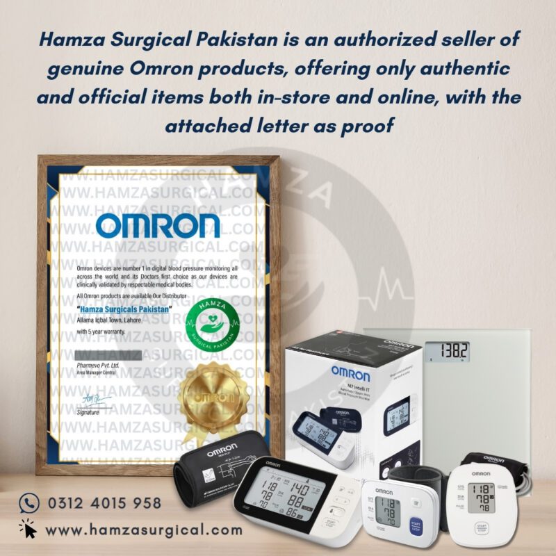 Hamza Surgical Official Omron Seller in Pakistan