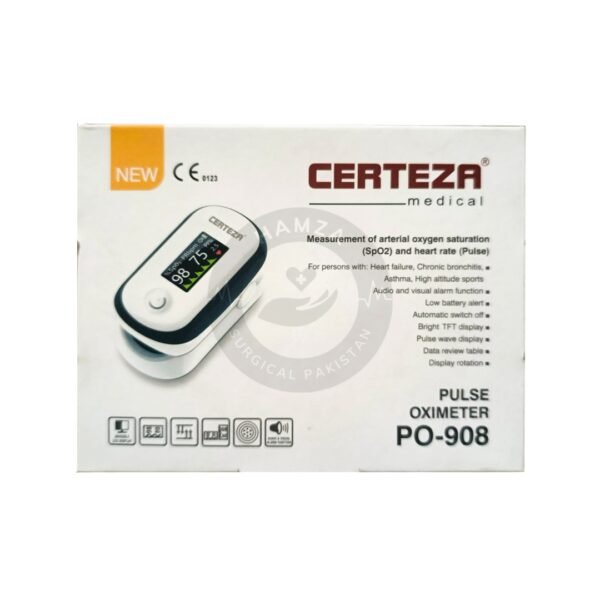 Certeza PO-908 Finger Pulse Oximeter