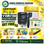 Certeza Plus Blood Glucose Monitor with 50 Strips