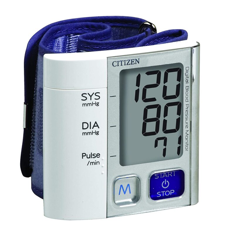 Citizen CH-657 Wrist-Type Digital Blood Pressure Monitor