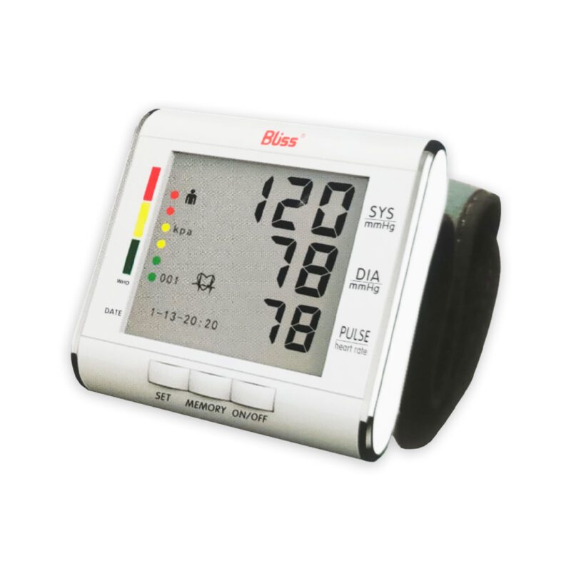 Bliss BL-BW928A Talking Wrist-Type Digital Blood Pressure Monitor