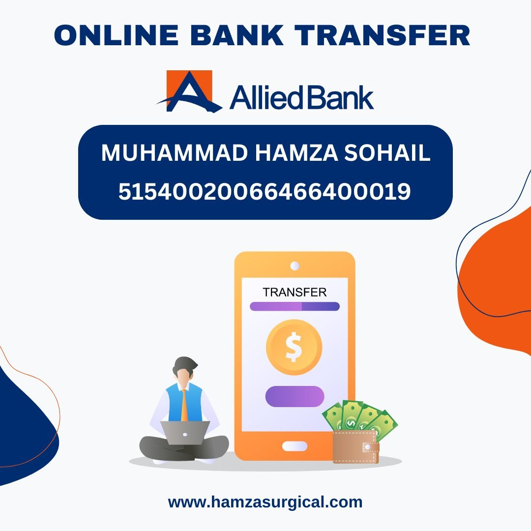 Hamza Surgical Allied Bank Payment Account Details