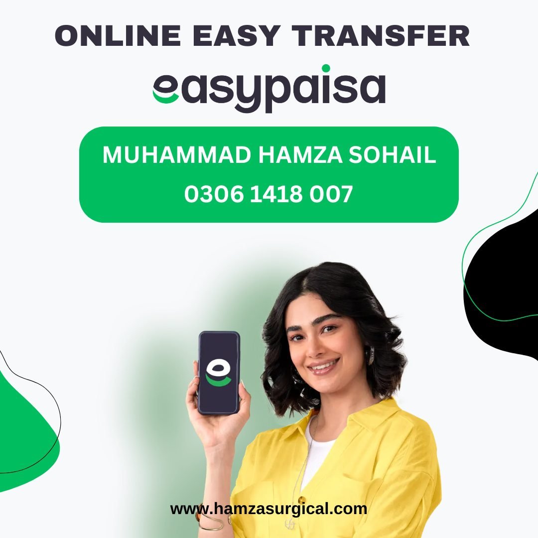 Hamza Surgical Easypaisa Payment Account Details