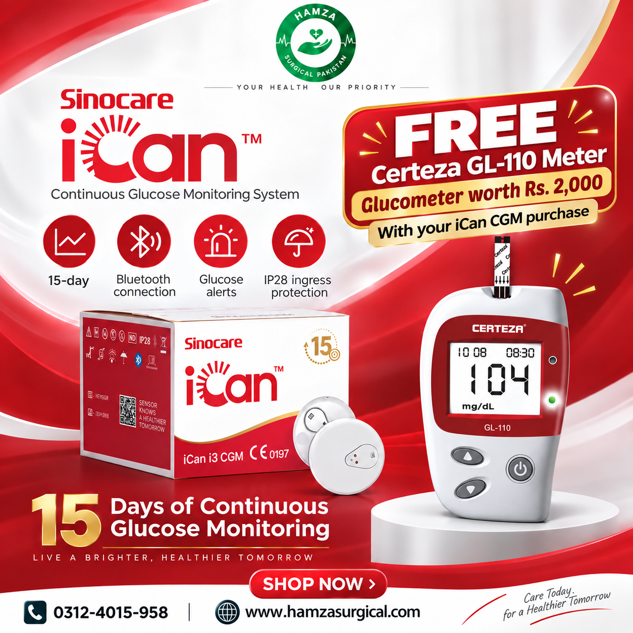 Sinocare iCan i3 CGM