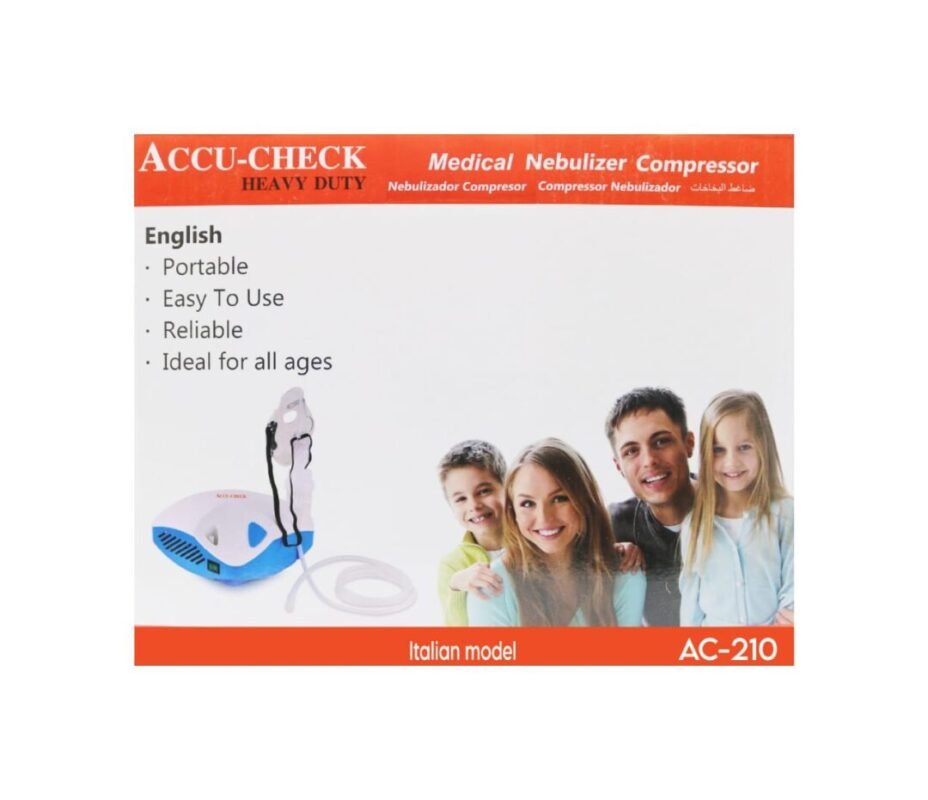 Accu-Check AC-210 Nebulizer and Compressor System