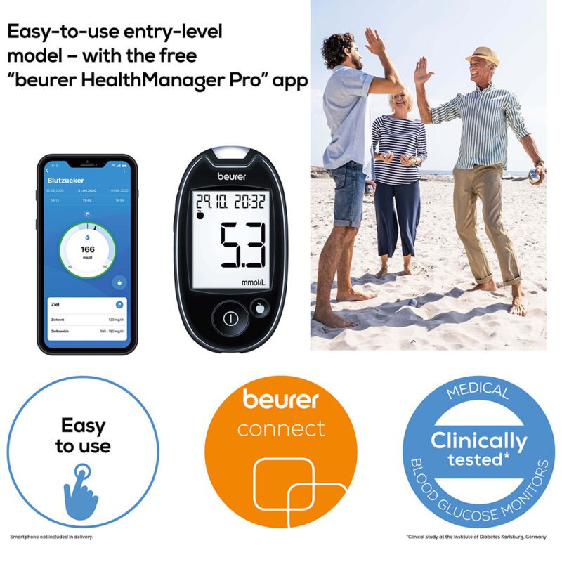 Beurer GL 44 mg/dl Blood Glucose Monitor