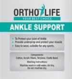 Ortholife Ankle Support (Pair)