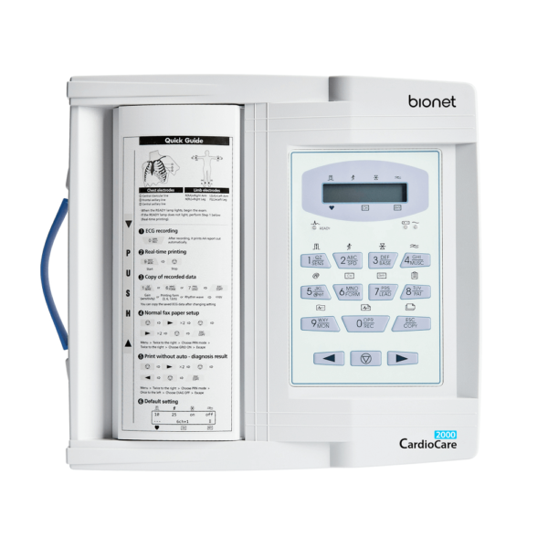 BIONET 2000 CardioCare 12-Channel Korean ECG Machine