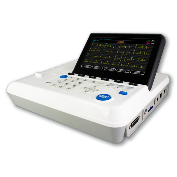 ECONET Cardio E3 3-Channel German ECG Machine
