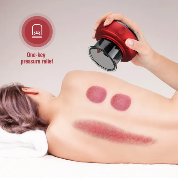 Smart Electric Cupping Therapy Device with Infrared Heat & Vacuum