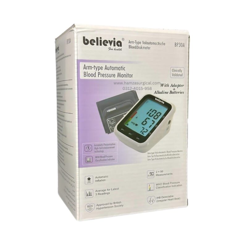 Believia BP-30A / LD-532 Digital Arm-Type Blood Pressure Monitor
