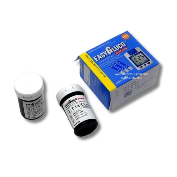 Easy Gluco Strips 50-Test Strips