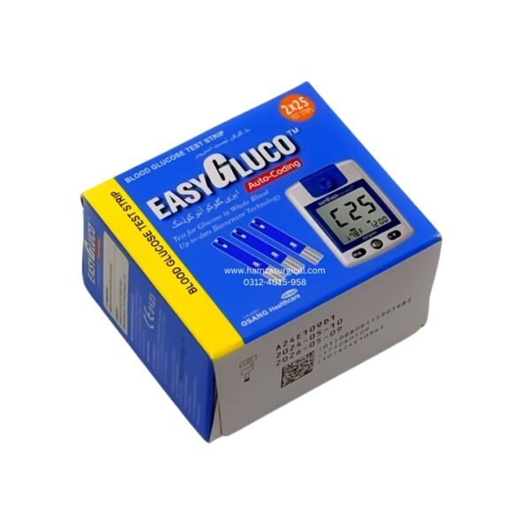 Easy Gluco Strips 50-Test Strips