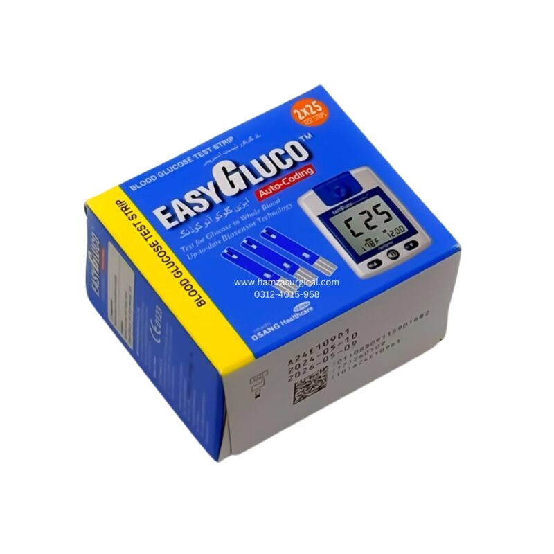 Easy Gluco Strips 50-Test Strips