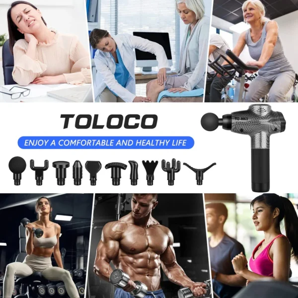 TOLOCO MG-63 Premium Professional Massage Gun