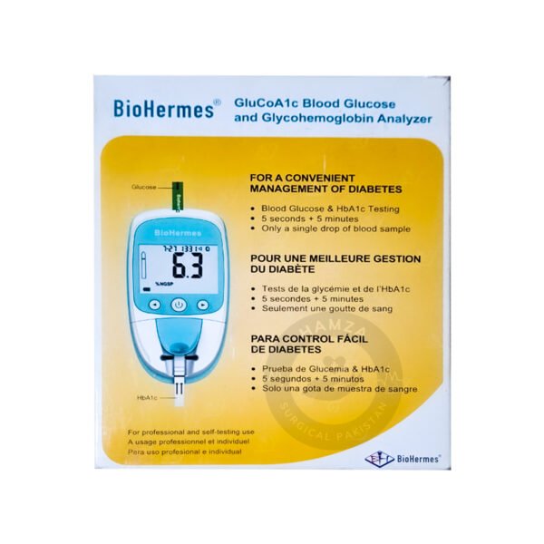 BioHermes Blood Glucose & HbA1c Testing Meter