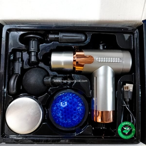 Blueidea JY-760 Plus Massager Gun with Hot and Cold Interchangeable Attachments