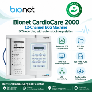 BIONET 2000 CardioCare 12-Channel Korean ECG Machine