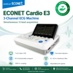 ECONET Cardio E3 3-Channel German ECG Machine - Image 2