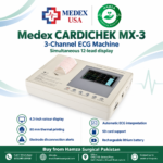 MEDEX USA CARDICHEK MX-3 3-Channel ECG - Image 2