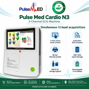 Pulse Med Cardio N3 3-Channel China ECG Machine
