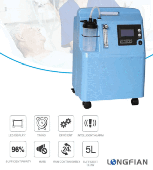 Longfian JAY-5AW SpO2 5L Oxygen Concentrator
