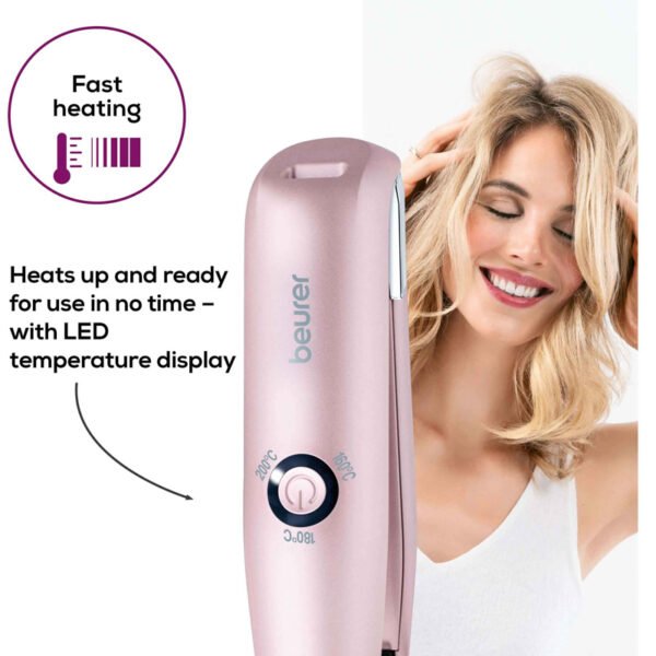 Beurer HS-20 Style Pro Cordless Hair Straightener