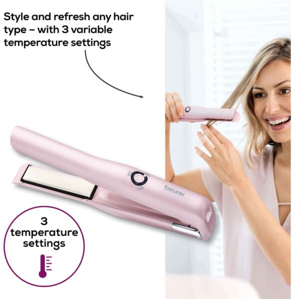 Beurer HS-20 Style Pro Cordless Hair Straightener