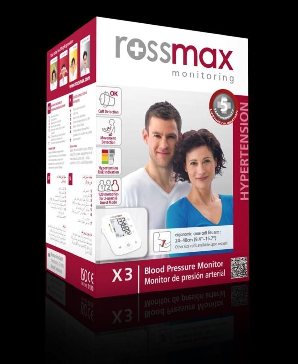 Rossmax X3 Automatic Blood Pressure Monitor