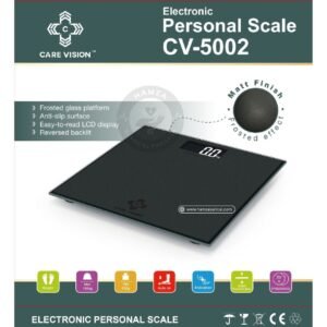 Care Vision CV-5002 Matt-Finish Forested Digital Weight Scale