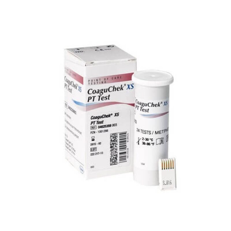 CoaguChek INR PT-Test 24-Strips (EXP-2027-July)