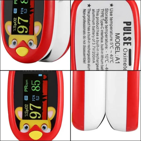 A1 Rechargeable Pulse Oximeter for Children