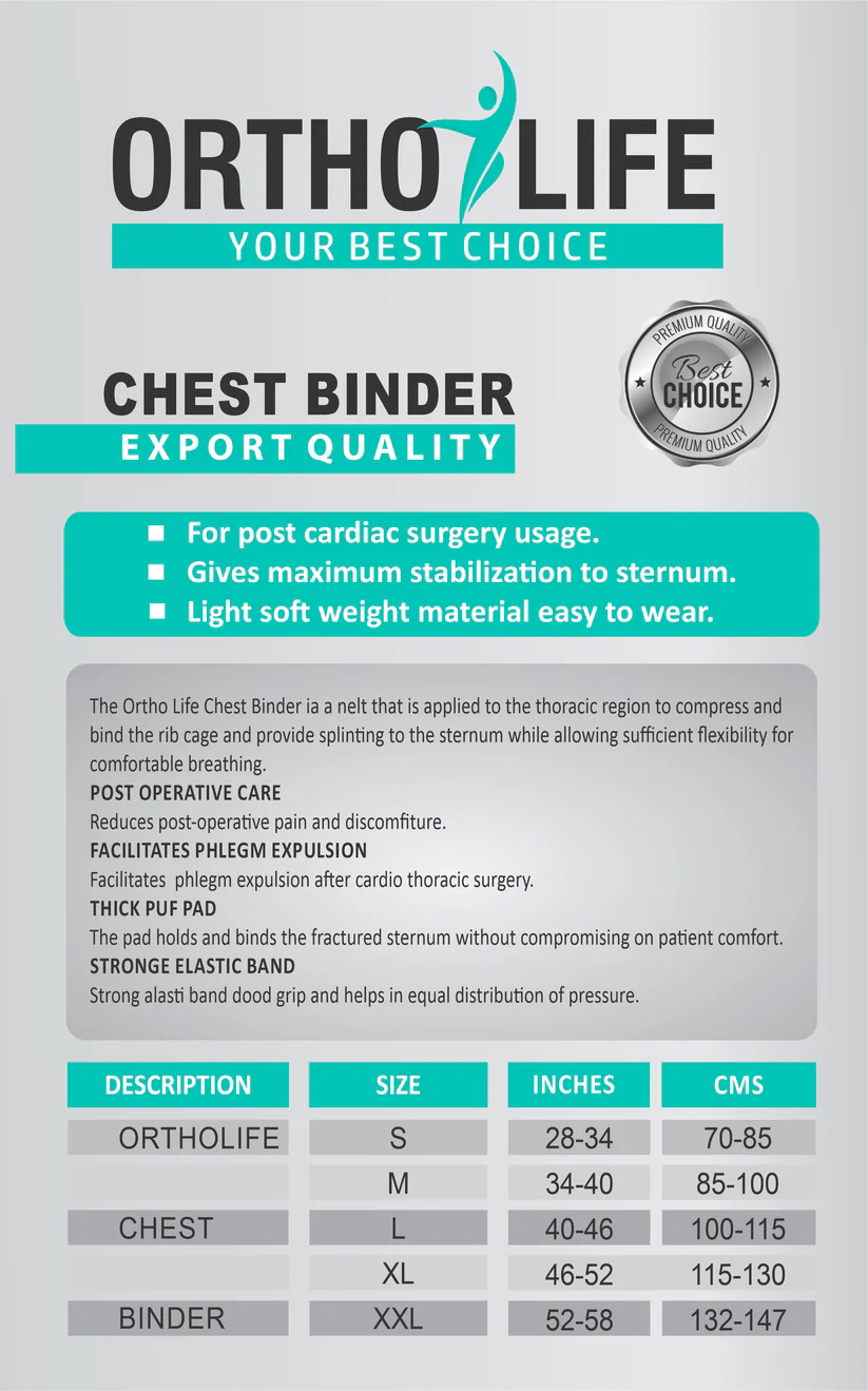 Ortholife Chest Binder Ortholife Chest Binder