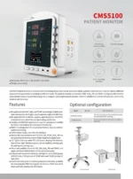 CONTEC CMS5100 Vital Signs Monitor - Image 7