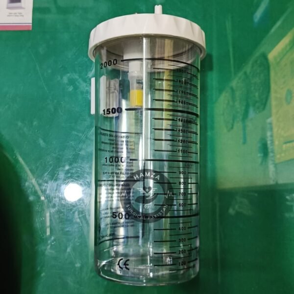 Suction Canister 2000ml Jug Bottle Jar