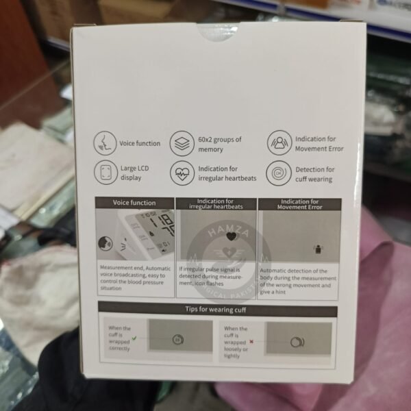Yuwell YE-670CR Rechargeable Blood Pressure Monitor