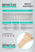 Ortholife Wrist Support (Single) - Image 3