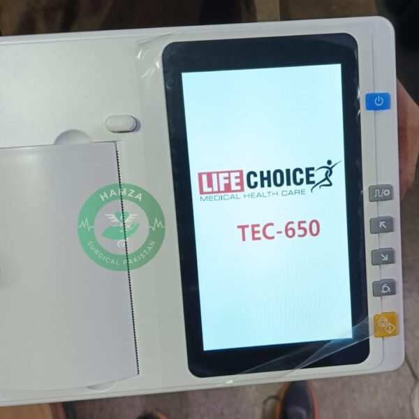 Life Choice TEC-650 Digital 6-Channel Touch Screen ECG Machine