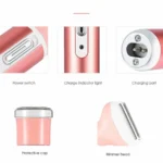Kemei KM-6637 4 in 1 Ladies Hair Trimmer - Image 3