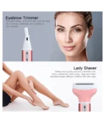 Kemei KM-6637 4 in 1 Ladies Hair Trimmer - Image 4