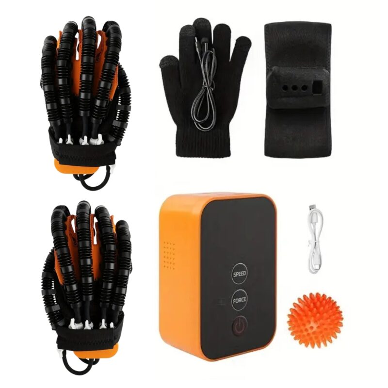 Portable Hand Trainer & Robotic Hand Rehabilitation Glove – Physiotherapy Finger Exercise Machine