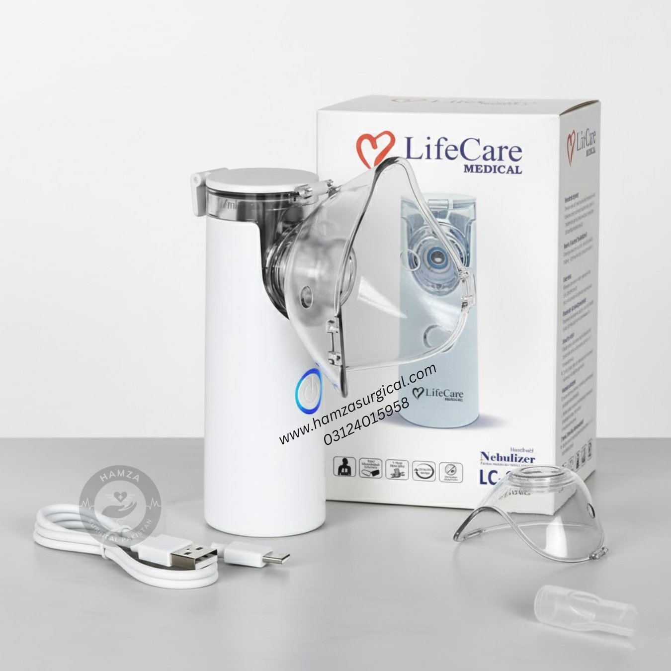 Life Care LC-603 Mesh Nebulizer For Kids And Adults
