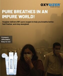 Oxygizer Portable Oxygen Canister 13 Liters Pure Oxygen