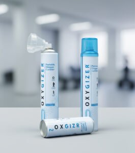 Oxygizer Portable Oxygen Canister 13 Liters Pure Oxygen