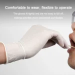 LifeCare Latex Powder-Free Gloves – 100 pcs - Image 4