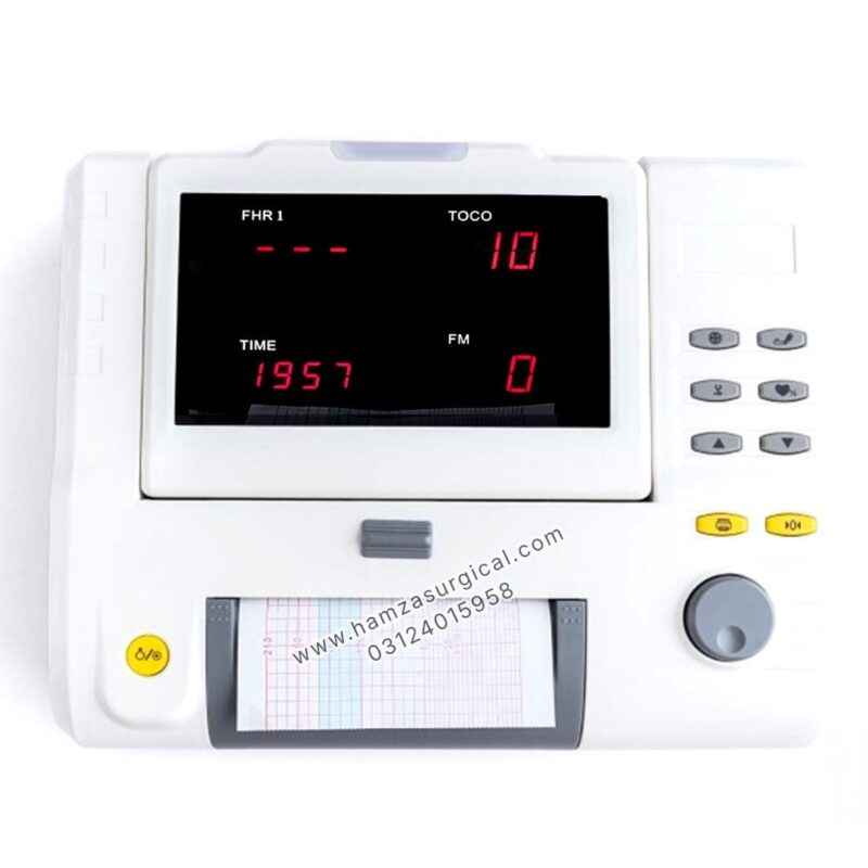 Luckcome L8 CTG LED Fetal Maternal Monitor with Single Probe for Single Baby