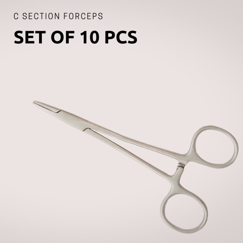 C Section Forceps Set of 10 Pcs
