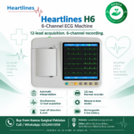 Heartlines H6 6-Channel ECG Machine - Image 4