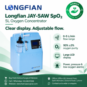 Longfian JAY-5AW SpO2 5L Oxygen Concentrator